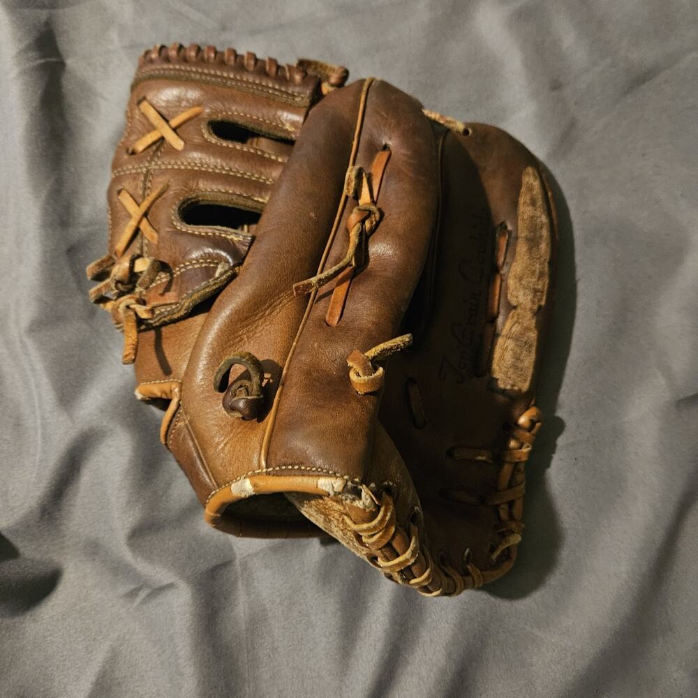 Vtg Wide-fit Seaway Baseball Glove RHT - Custom Built - Top Grain Cowhide - B-65